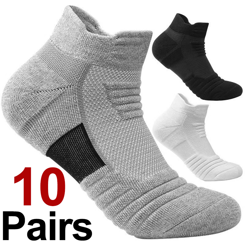 Sports Socks - 10 Par Męskich Wysokiej Jakości Dzianinowych