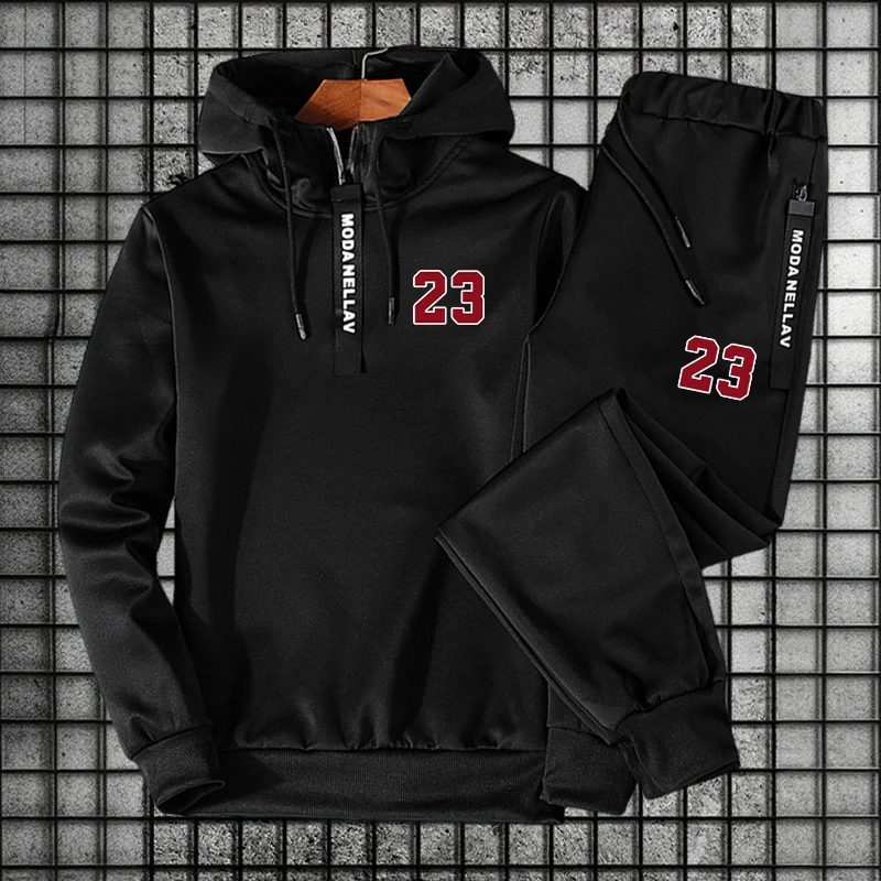 Joggers Pants - Męski Damski Zestaw/Hudzik/Spodnie 2026 Nowy Modny