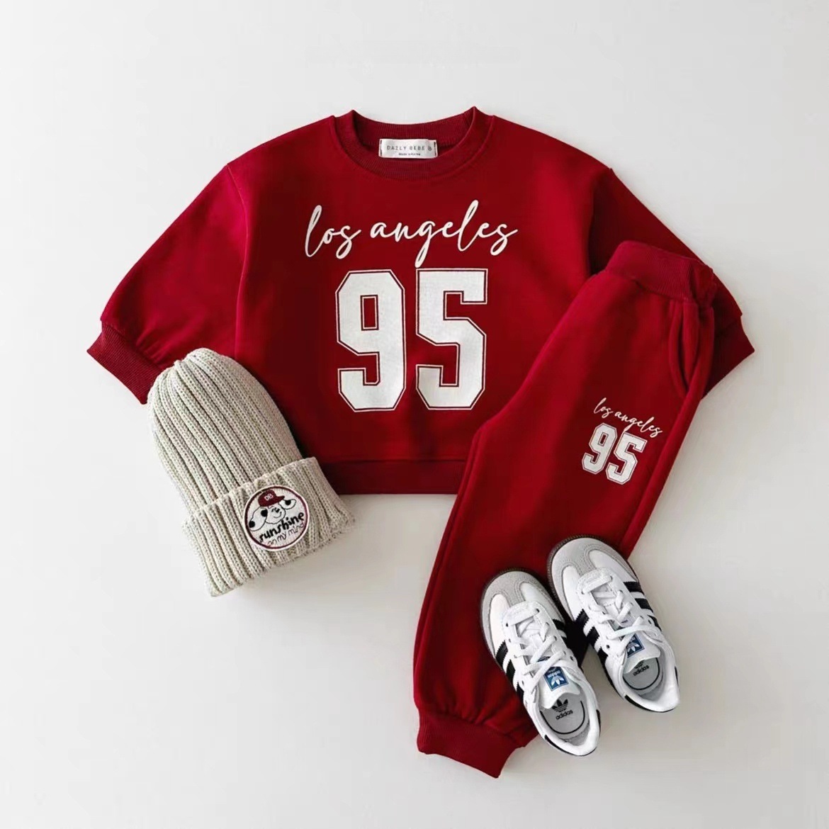 Chłopięcy komplet dresowy z na – Running Gear Kids recenzja i cena