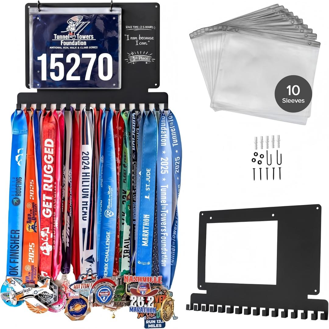 Wieszak na medale do biegania, – Race Bib recenzja i cena