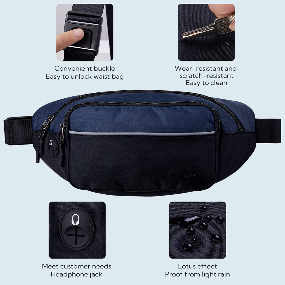 WATERFLY Fanny Pack Waist Bag  – Running Belt recenzja i cena