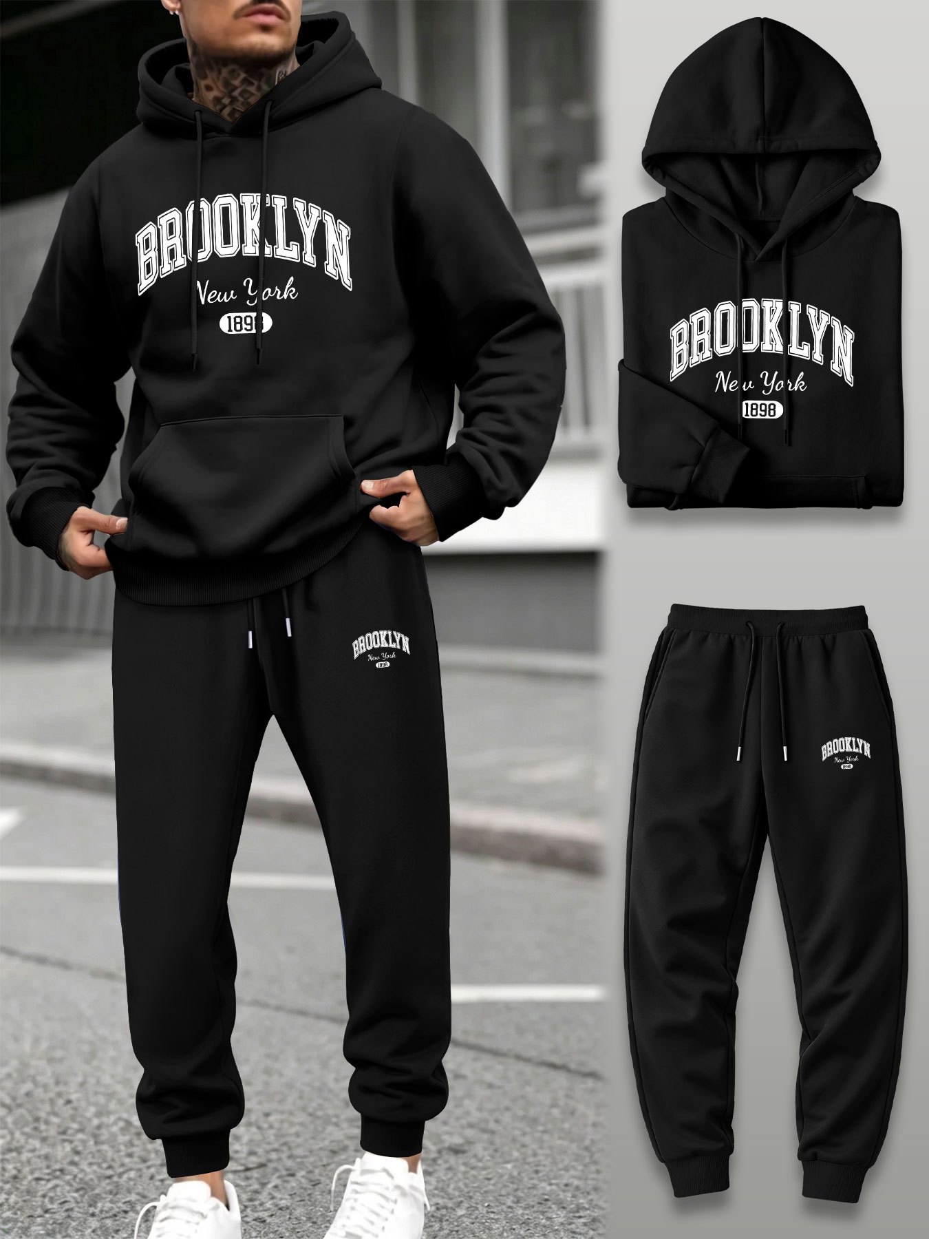 Męski dwuczęściowy dres: bluza – Joggers Pants recenzja i cena