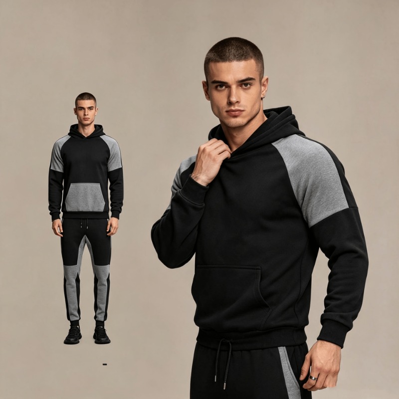 Męski zestaw: bluza z kapturem – Joggers Pants recenzja i cena